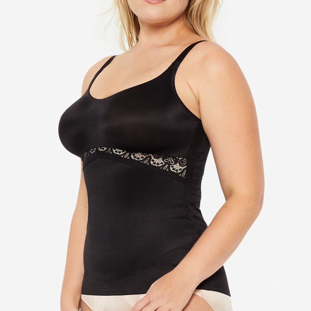 Lace Cami Black Level 4 Full Support